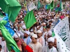 मरहबा या मुस्तफ़ा के नारों से गुंजा खमरिया नगर पंचायत क्षेत्र