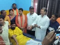 प्रधानमंत्री नरेन्द्र मोदी के जन्मदिन पर रक्तदान शिविर का आयोजन, यह बोलें MP-MLA व जिलाध्यक्ष