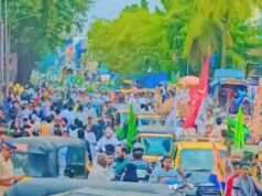 गोवंडी शिवाजी नगर में बड़े धूमधाम से निकाला गया ईद मिलादुन्नबी का जुलूस,