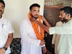 भाजपा प्रदेश उपाध्यक्ष का कार्यकर्ताओं ने फूल मालाओं से किया स्वागत