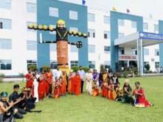 एस.एस. ग्रुप ऑफ इंस्टीट्यूशन, बीकेटी में धूमधाम से मनाया गया दशहरा पर्व।”