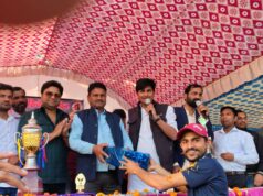 रमन 11 सरायदत्ते बना महाराणा प्रताप क्रिकेट टूर्नामेंट का विजेता