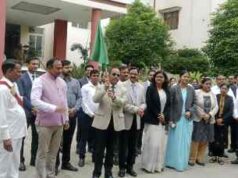 जिला जज ने राष्ट्रीय लोक अदालत प्रचार वाहन को हरी झंडी दिखाकर किया रवाना