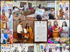 गोरखपुर मण्डल की एडी बेसिक बनीं बीएसए संगीता सिंह, भव्य विदाई समारोह हुआ आयोजित» लोकप्रिय जिलाधिकारी गौरांग राठी ने प्रशस्ति पत्र भेंट कर बीएसए संगीता सिंह को किया सम्मानित» उन्नाव से गोरखपुर तक बीएसए संगीता सिंह के कार्यकाल की हो रही सराहना