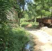 ग्राम सभा गढ़वा किला में लगा गंदगी का अंबार