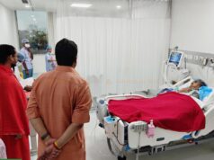 सड़क दुर्घटना में घायल कथावाचक के परिजनों का स्वास्थ्य में सुधार