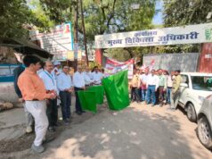 संचारी रोग नियन्त्रण अभियान को हरी झंडी दिखाकर किया गया रवाना