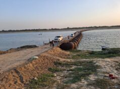 रामपुर पीपा पुल पर आवागमन बहाल लोगो को मिली राहत