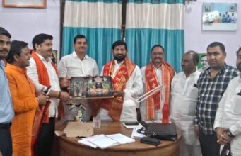 औराई में विप्र समाज ने विधायक दीनानाथ भास्कर का किया अभिनंदन