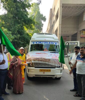 सोमनाथ गुजरात हेतु यात्रा रवाना